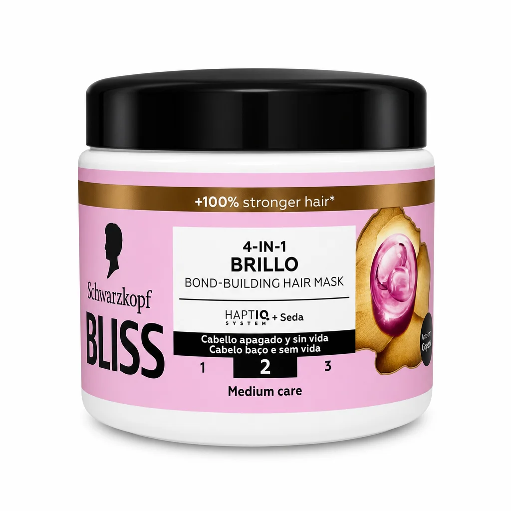 ماسک مو Schwarzkopf Gliss مدل 4-IN-1 BRILLO حجم 400 میلیلیتر