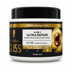 ماسک موی Schwarzkopf Gliss مدل 4-IN-1 Ultra Repair حجم 400 میلی‌لیتر