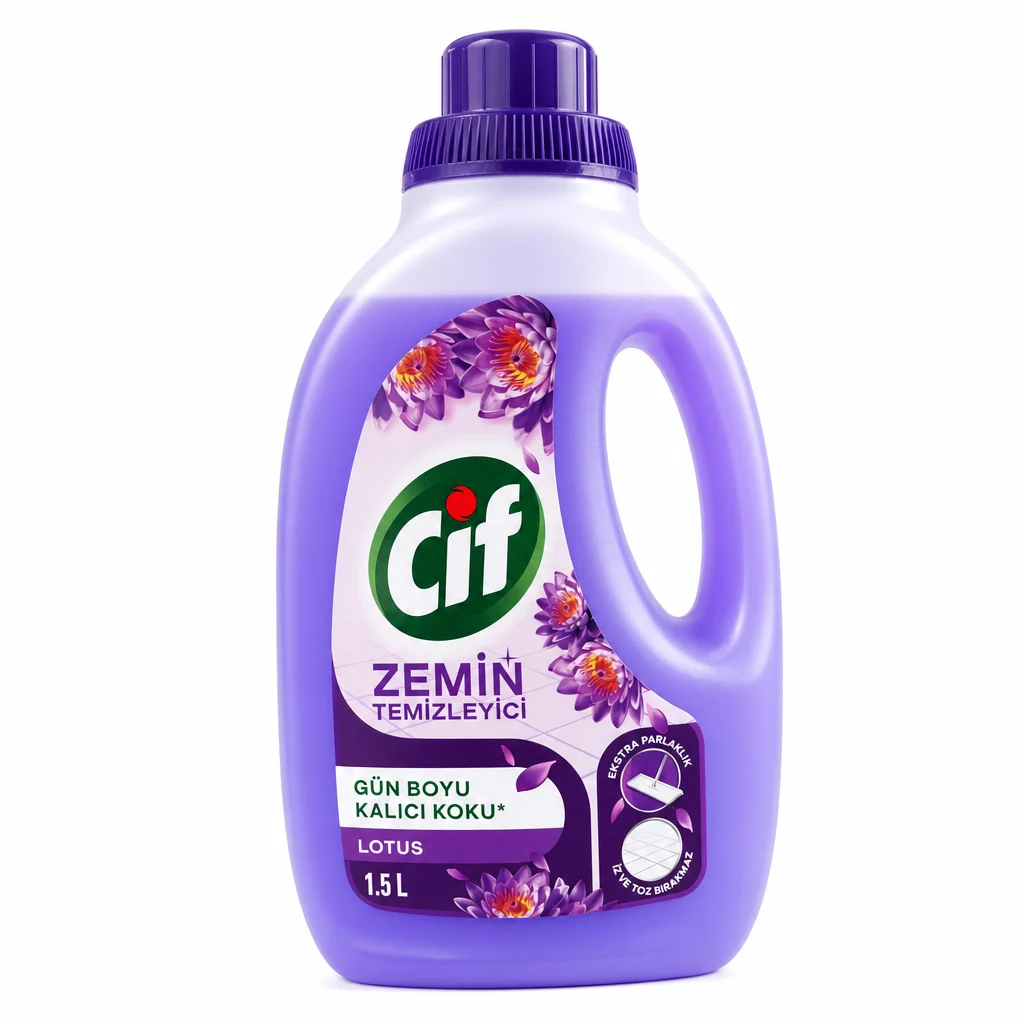 مایع تمیزکننده کف Cif مدل Lotus حجم ۱.۵ لیتر