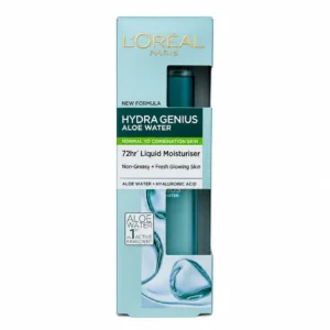 مرطوب‌کننده صورت L'Oréal Paris مدل Hydra Genius Aloe Water حجم 70 میلی‌لیتر