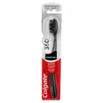 مسواک زغالی Colgate مدل 360° Charcoal Medium
