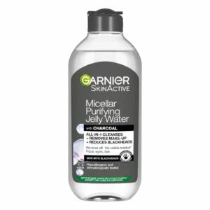 میسلار واتر Garnier مدل SkinActive Micellar Purifying Jelly Water with Charcoal حجم 400 میلی‌لیتر