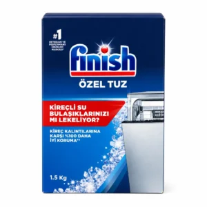 نمک ماشین ظرفشویی Finish مدل Özel Tuz وزن ۱.۵ کیلوگرم