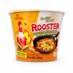 نودل فوری طعم مرغ ROOSTER مدل HOT Chicken Flavor Ramen Quattro Cheese وزن ۱۰۰ گرم