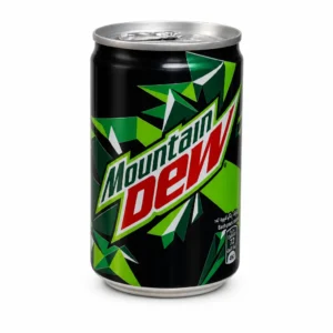 نوشابه شات Mountain Dew حجم ۱۵۰ میل‌لیتر