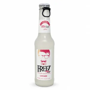 نوشیدنی گازدار FREEZ mix مدل LYCHEE حجم ۲۷۵ میلی‌لیتر