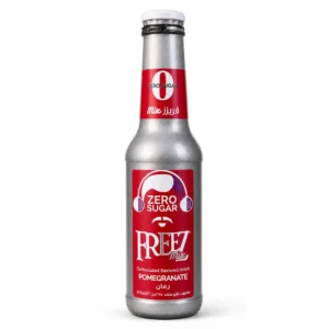 نوشیدنی گازدار FREEZ mix مدل POMEGRANATE حجم ۲۷۵ میلی‌لیتر