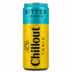 نوشیدنی گازدار لیمویی Chilliout مدل BITTER LEMON حجم 330 میلی لیتر