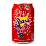 نوشیدنی گازدار میوه‌ای Shani مدل Fruit Flavored Drink حجم 300 میلی‌لیتر