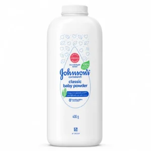 پودر بچه Johnson's مدل Classic وزن ۴۰۰ گرم
