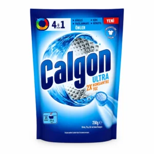 پودر ضد رسوب و محافظ ماشین لباسشویی Calgon مدل Ultra 2X Konsantre Toz وزن ۲۵۰ گرم