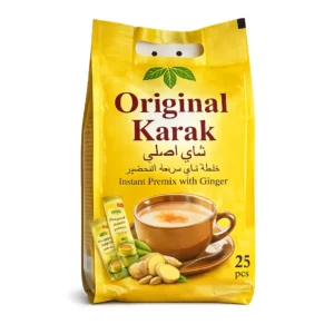 چای کرک اصلی با طعم زنجبیل بسته 25 عددی