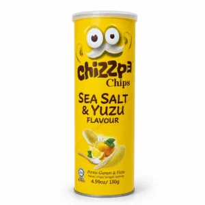 چیپس سیب‌زمینی Chizzpa مدل Sea Salt & Yuzu Flavour وزن ۱۳۰ گرم