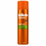 ژل اصلاح Gillette مدل Fusion حجم 200 میلی‌لیتر