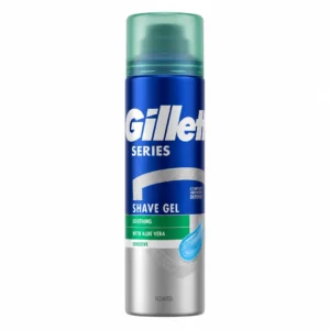 ژل اصلاح Gillette مدل Series Soothing with Aloe Vera Sensitive حجم 200 میلی‌لیتر
