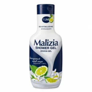 ژل حمام Malizia مدل Revitalizing حجم ۱ لیتر