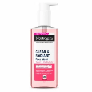 ژل شست‌وشوی صورت Neutrogena مدل Clear & Radiant حجم 200 میلی ‌لیتر