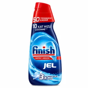 ژل شوینده ماشین ظرفشویی Finish مدل Hepsi 1 Arada Jel حجم 1000 میلی‌لیتر