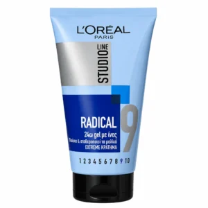 ژل مو L'Oréal Paris مدل Studio Line Radical 9 حجم 150 میلی‌لیتر