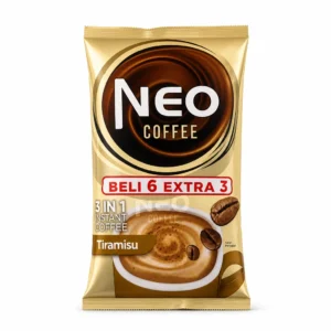 کافی میکس طعم تیرامیسو NEO Coffee مدل BALI 6 EXTRA 3 بسته 10 عددی