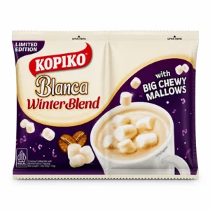 کافی میکس همراه با مارشمالو Kopiko مدل Blanca Winter Blend وزن ۴۰ گرم