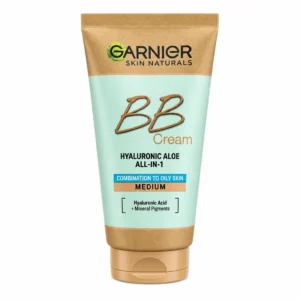 کرم بی‌بی صورت Garnier مدل Hyaluronic Aloe All-in-1 Medium حجم 50 میلی‌لیتر