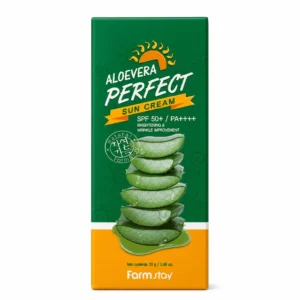 کرم ضد آفتاب Farmstay مدل Aloevera Perfect حجم 70 گرم