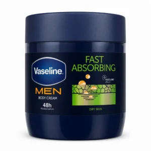 کرم مردانه Vaseline مدل Fast Absorbing حجم 400 میلی‌لیتر