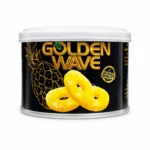 کمپوت آناناس حلقه‌ای پرمیوم GOLDEN WAVE مدل PineApple Slices in Light Syrup وزن 140 گرم