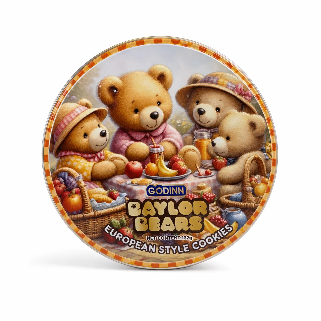 کوکی اروپایی GODINN مدل Baylor Bears وزن ۱۳۲ گرم