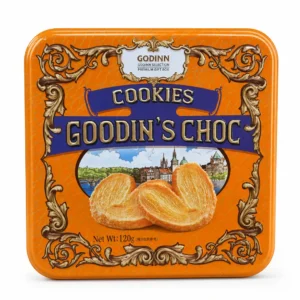 کوکی شکلاتی GODINN مدل GOODIN'S CHOC وزن ۱۲۰ گرم
