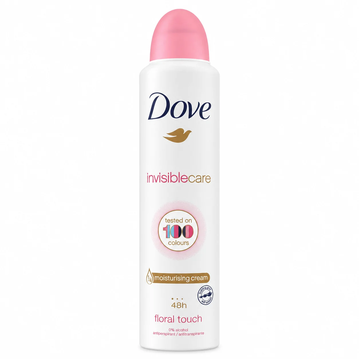 اسپری ضدتعریق Dove مدل Invisible Care Floral Touch حجم 250 میلی‌لیتر