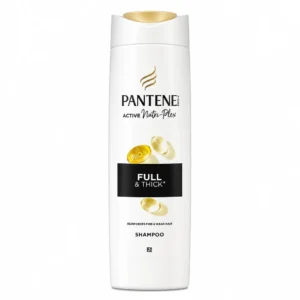 شامپو تقویت‌کننده موهای نازک و ضعیف Pantene مدل Active Nutri-Plex Full & Thick حجم 400 میلی‌لیتر