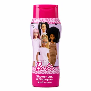 شامپو سر و بدن کودک Disney مدل Barbie حجم ۵۰۰ میلی‌لیتر