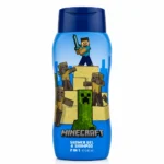 شامپو سر و بدن کودک Disney مدل Minecraft حجم ۵۰۰ میلی‌لیتر