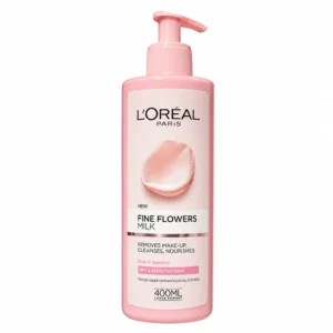 شیر پاک کننده آرایش L'OREAL مدل Fine Flowers Milk حجم ۴۰۰ میلی‌لیتر لهستان
