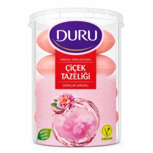 صابون DURU مدل Çiçek Tazeliği بسته ۴ عددی
