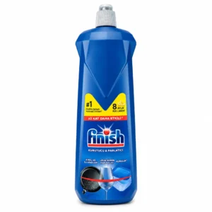 مایع جلادهنده لیمویی ماشین ظرفشویی Finish مدل Kurutucu & Parlatıcı حجم 800 میلی‌لیتر
