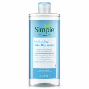 میسلار واتر آبرسان Simple مدل Water Boost حجم ۴۰۰ میلی‌لیتر