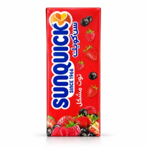 آبمیوه میوه‌ای Sunquick مدل Mixed Berries حجم 200 میلی‌لیتر