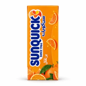 آبمیوه پرتقال Sunquick مدل Orange حجم 200 میلی‌لیتر