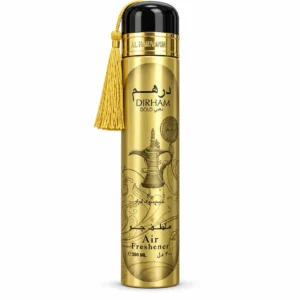 اسپری خوشبوکننده هوا Al Zaafaran مدل Dirham Gold حجم ۳۰۰ میلی‌لیتر
