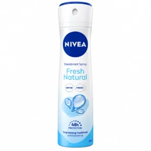 اسپری دئودورانت NIVEA مدل Fresh Natural حجم ۱۵۰ میلی‌لیتر