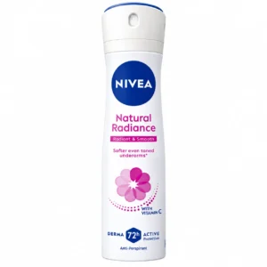 اسپری ضد تعریق NIVEA مدل Natural Radiance حجم ۱۵۰ میلی‌لیتر