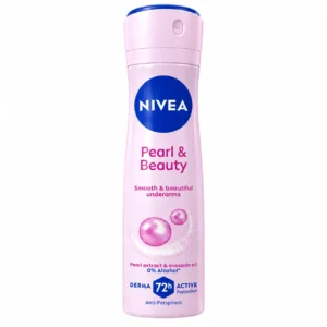 اسپری ضدتعریق NIVEA مدل Pearl & Beauty حجم ۱۵۰ میلی‌لیتر