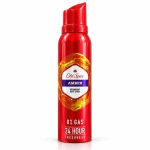 اسپری ضدتعریق Old Spice مدل Amber حجم 140 میلی‌لیتر