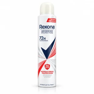 اسپری ضدتعریق Rexona مدل Antibacterial Protection حجم 200 میلی‌لیتر