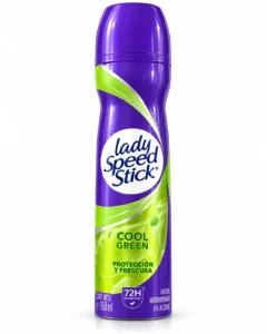 اسپری ضدتعریق زنانه Lady Speed Stick مدل Cool Green حجم ۱۵۰ میلی‌لیتر