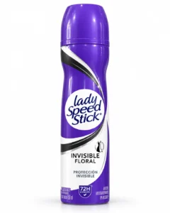 اسپری ضدتعریق زنانه Lady Speed Stick مدل Invisible Floral حجم ۱۵۰ میلی‌لیتر