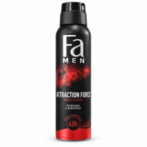 اسپری ضدتعریق مردانه Fa مدل Attraction Force حجم 150 میلی‌لیتر